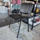 CHAISE MEA 220 SIMILI NOIR